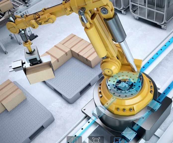 Robot công nghiệp hiện đại xoay vòng như thế nào?