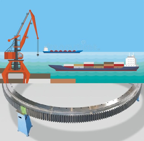 Cổng cần cẩu v&ograve;ng bi