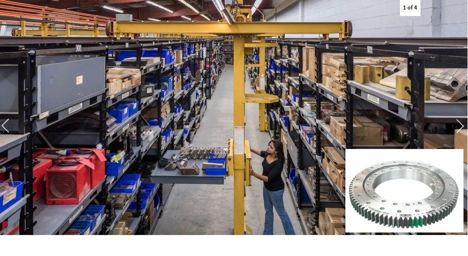 K&iacute;ch thước trung b&igrave;nh bốn điểm tiếp x&uacute;c với v&ograve;ng xoay v&ograve;ng cho bộ chọn kho